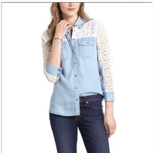 Postmark | Chambray Shirt Anthropologie | Size 4